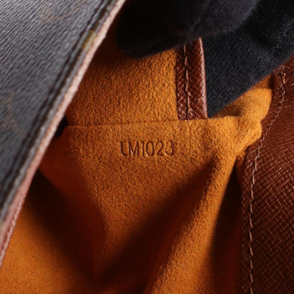 LOUIS VUITTON Authentic Brown Monogram Leather Shoulder Bag - Picture 5 of 9